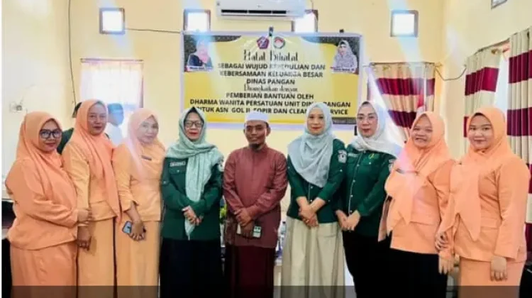 Dinas Pangan Pohuwato Gelar Halal Bihalal